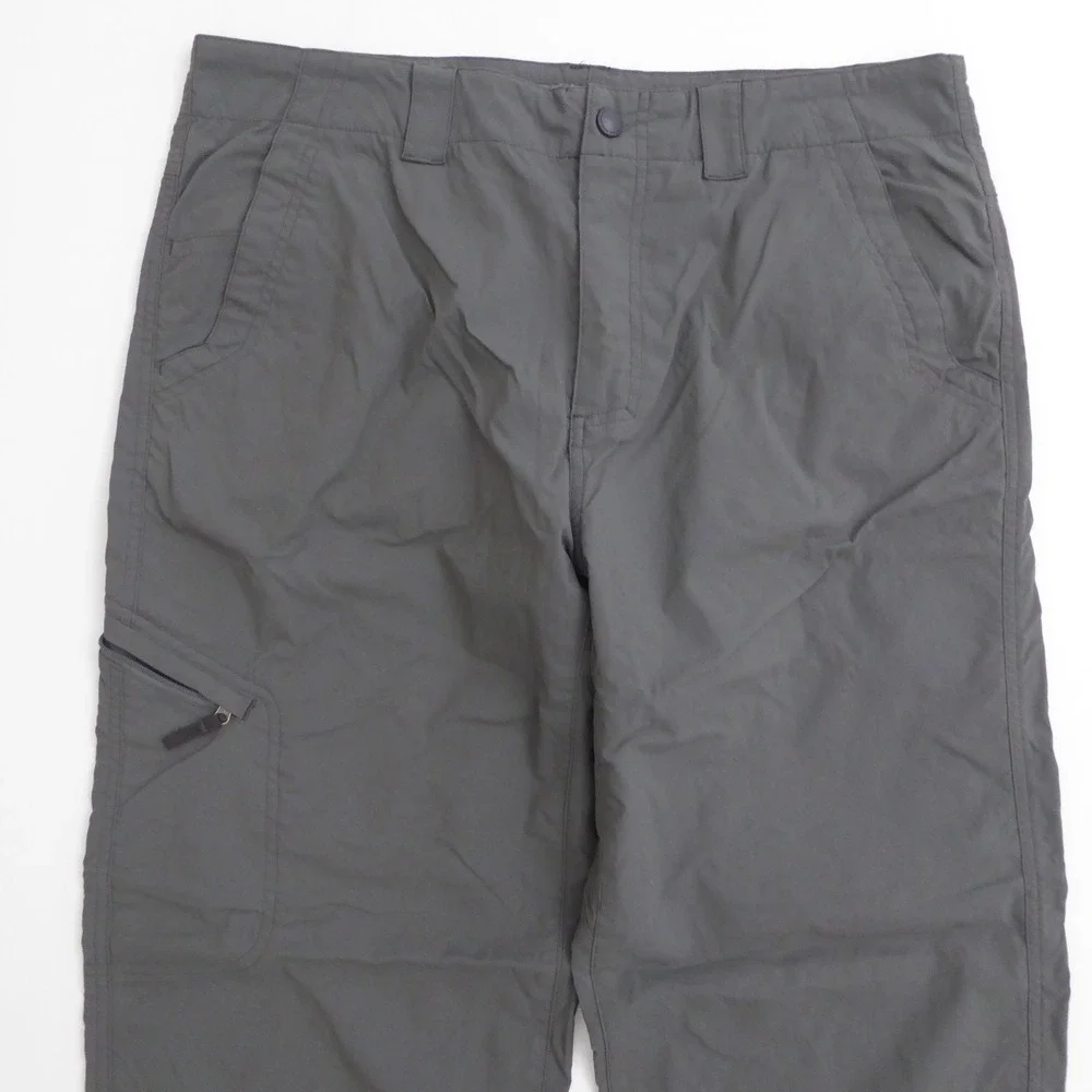 Royal Robbins Everyday Traveler Mens Pants Gray Hiking Outdoor Cargo Nylon 36x30